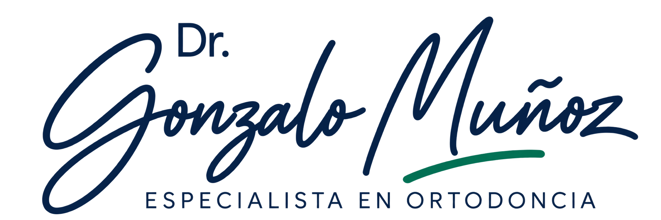 Dr. Gonzalo Muñoz — Especialista en Ortodoncia
